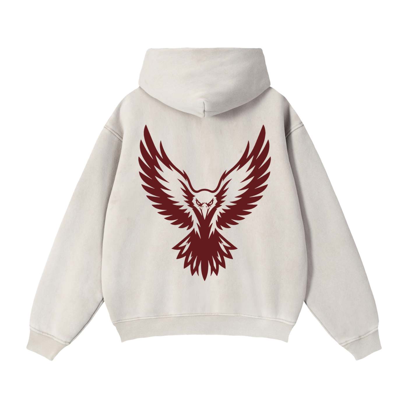 Zip-Through Boxy Fleece Hoodie