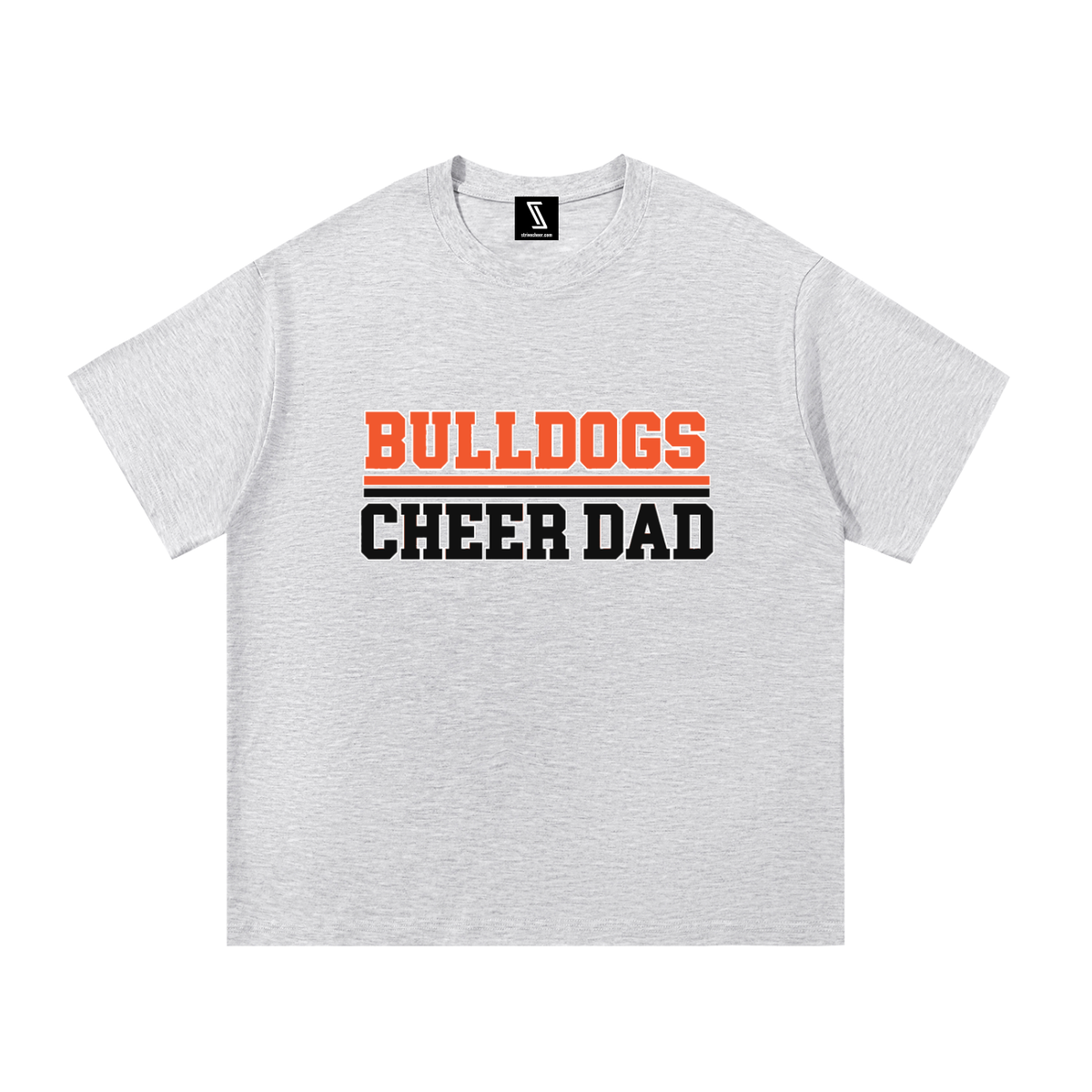 Dad Green Bulldogs Essential Cotton T-Shirt