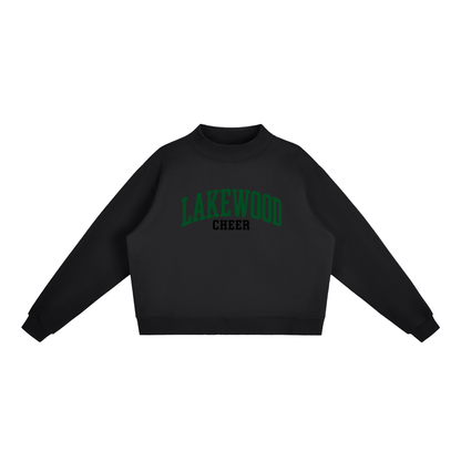 Basic 1 Lakewood Ranch Essential Fleece Mock-Neck Crew Sweatshirt