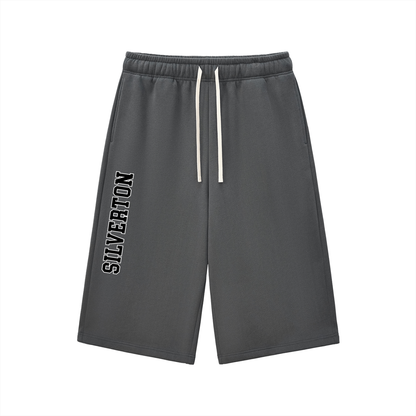 Relaxed Drawstring Three-quarter Sweatpants