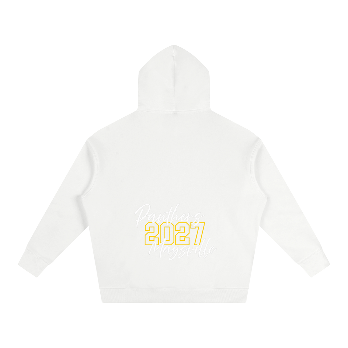 Cursive Front Maysville Oversize Fleeced Hoodie