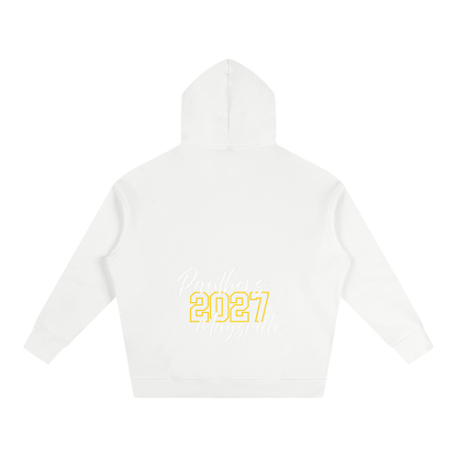Cursive Front Maysville Oversize Fleeced Hoodie