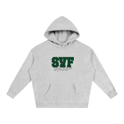 Cursive Front St Vincent Ferrer Oversize Fleeced Hoodie