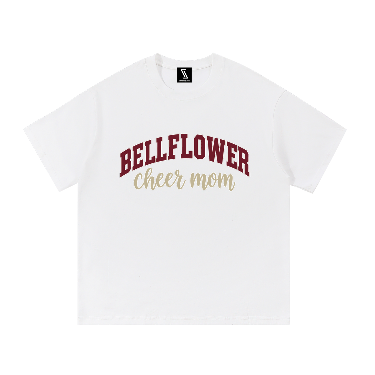 Cheer Mom Bellflower Essential Cotton T-Shirt