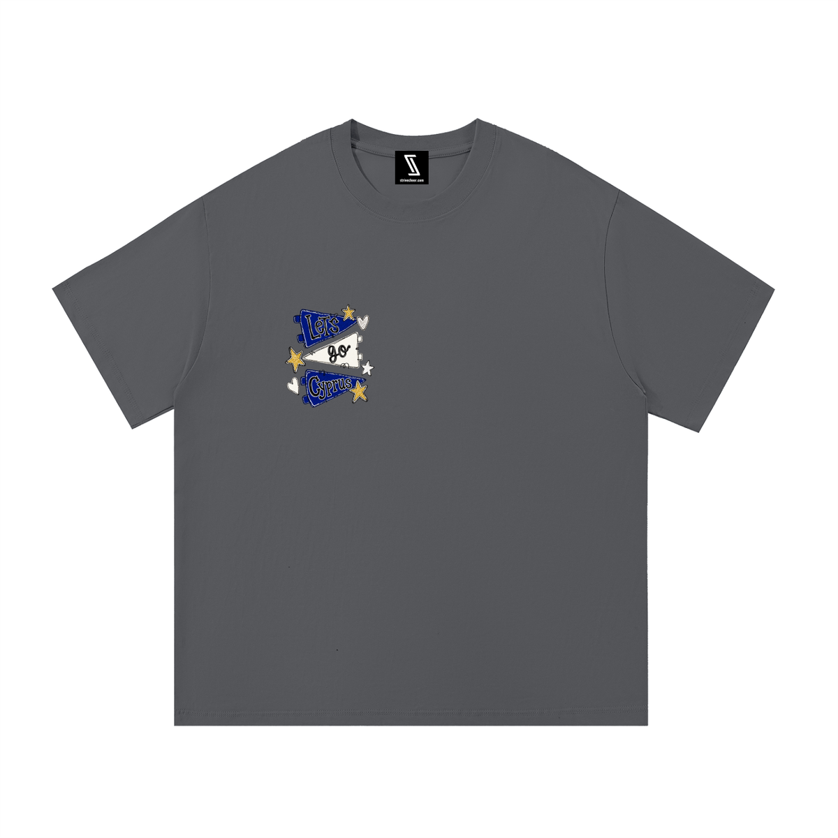 Lets Go Cyprus Essential Cotton T-Shirt