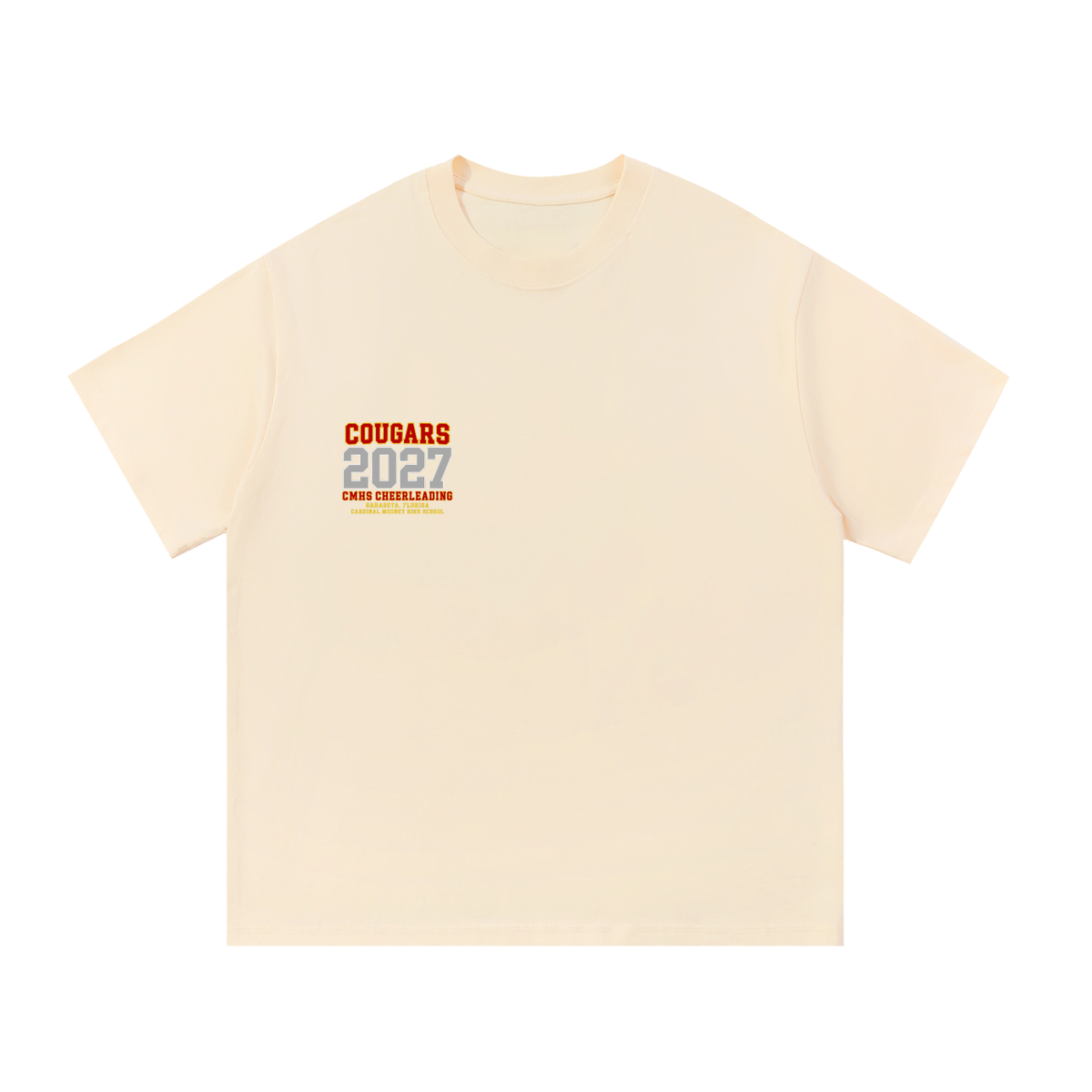 Year Cardinal Mooney Essential Oversized Cotton T-Shirt