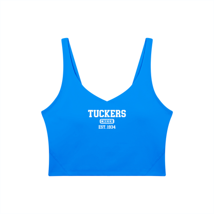 Old School Mattituck Women's V-Neck Yoga Sports Bra