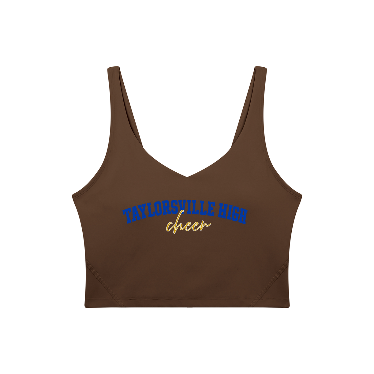 Cursive Taylorsville Women's V-Neck Yoga Sports Bra