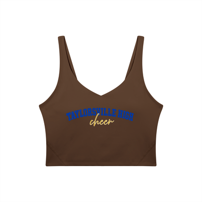 Cursive Taylorsville Women's V-Neck Yoga Sports Bra