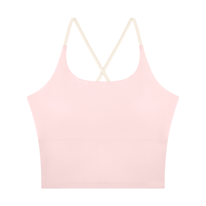 Strive Colorblock Crop Tank