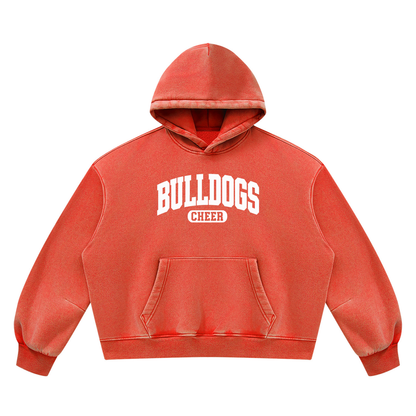 Unisex Vintage Wash Boxy Fleece Hoodie