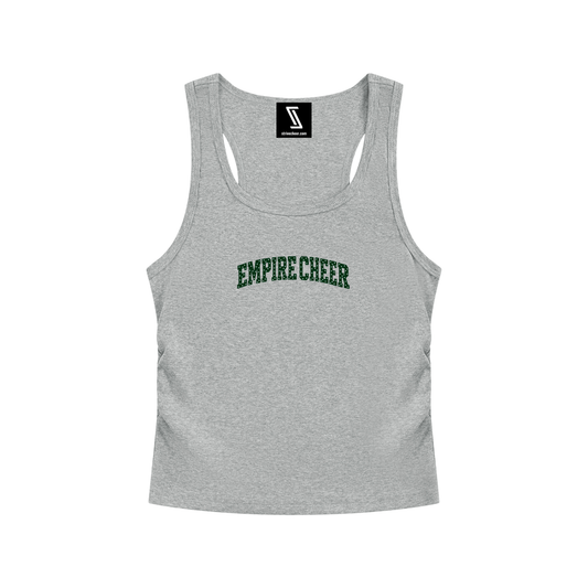 Polka Dot Empire Women’s Ruched Tank Top
