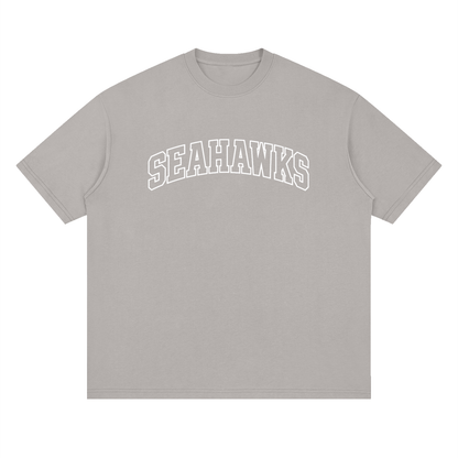 Basic 5 Seahawks Oversized Drop Shoulder T-Shirt