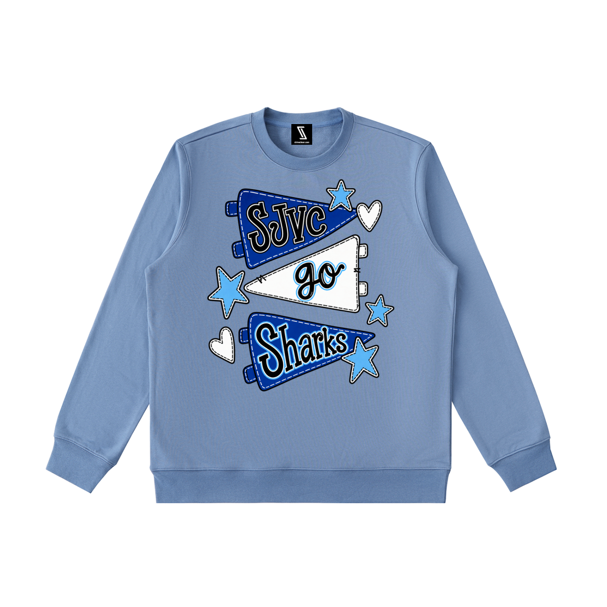 Lets Go Saint James Essential Heavyweight Crewneck Sweatshirt