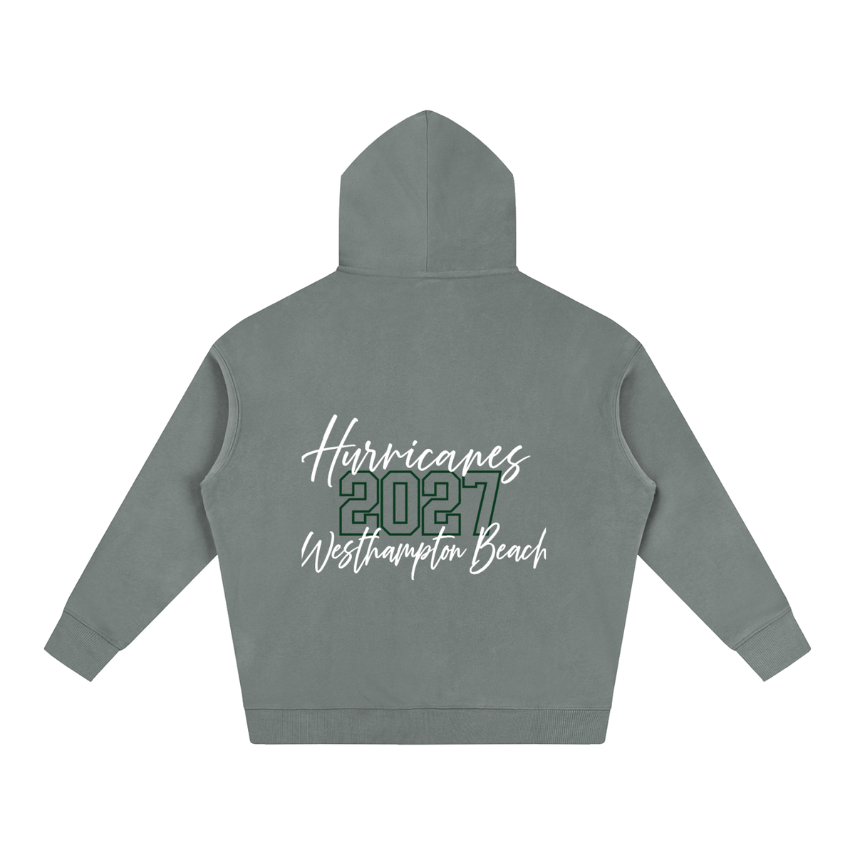 Cursive Front Westhampton Oversize Fleeced Hoodie