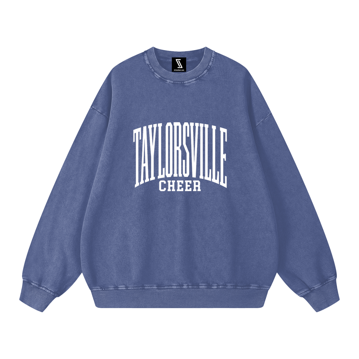 Basic 3 Taylorsville Snow Washed Oversized Sweatshirt