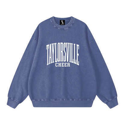 Basic 3 Taylorsville Snow Washed Oversized Sweatshirt