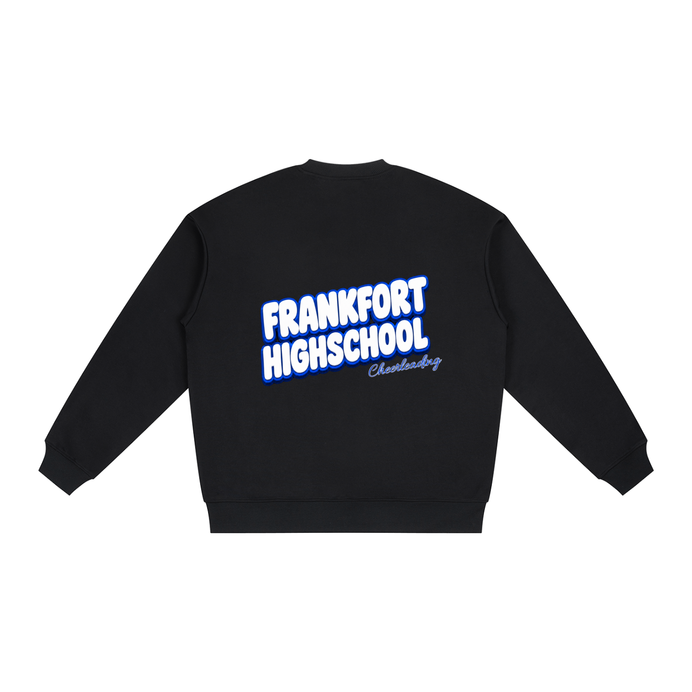 Bubble Drop Shoulder Crewneck Sweatshirt