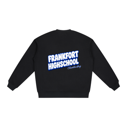 Bubble Drop Shoulder Crewneck Sweatshirt