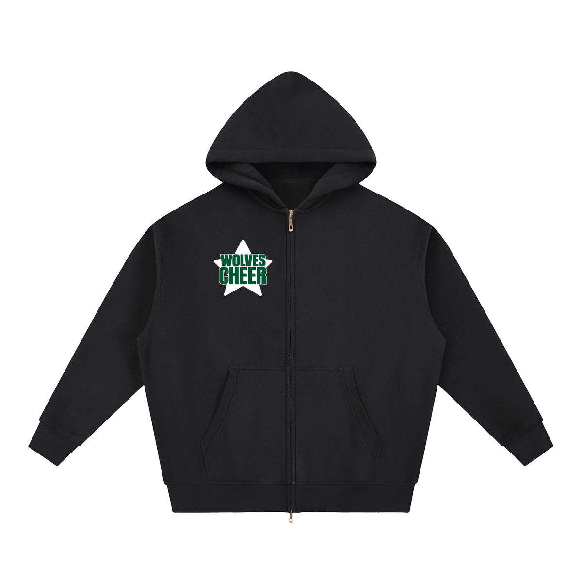 Star Green River Essential Oversized Fleece Boxy Hoodie