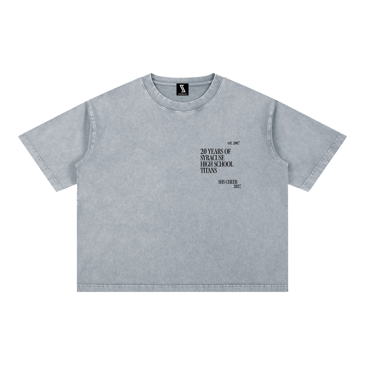 20 Years Script Tee