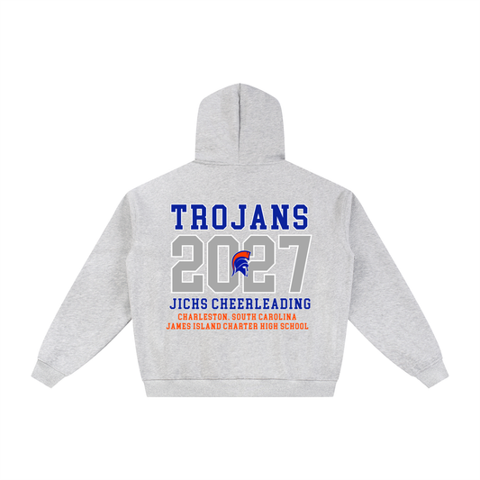 Year James Island Essential Fleece Zip-Through Hoodie
