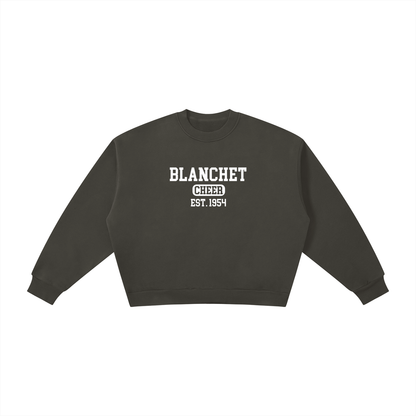 Boxy Fleece Crewneck Sweatshirt