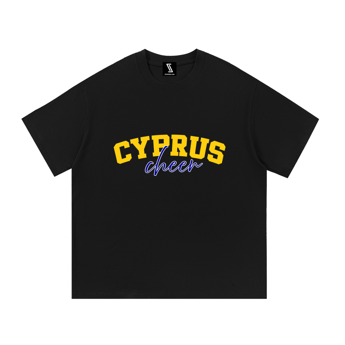 Cursive Cyprus Essential Cotton T-Shirt
