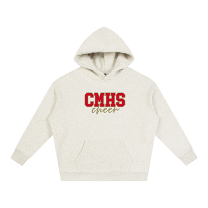 Cursive Front Cardinal Mooney Oversize Fleeced Hoodie