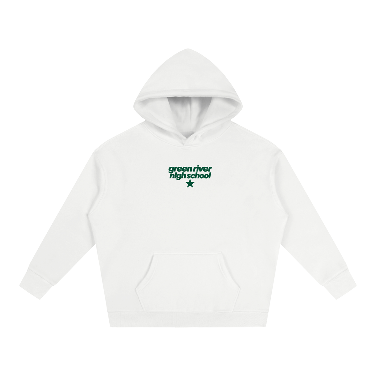 Big Star Green River Oversize Fleeced Hoodie