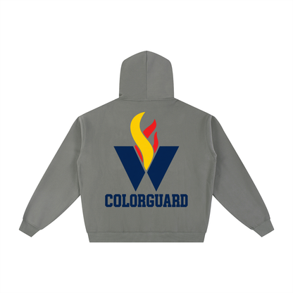 Simple West Shore Essential Fleece Zip-Through Hoodie
