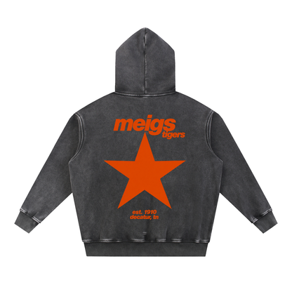Big Star Meigs County Snow Wash Fleece Oversize Hoodie