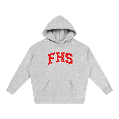 Polka Dot Fitch Oversize Fleeced Hoodie