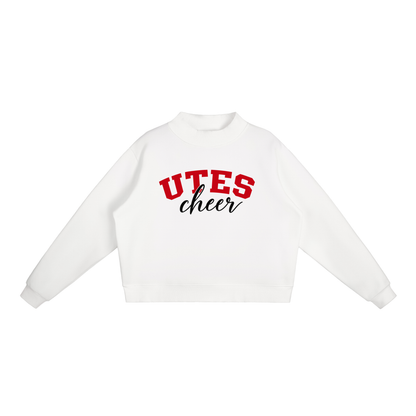 Classic Utes Essential Fleece Mock-Neck Crew Sweatshirt