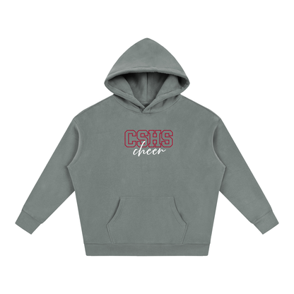 Cursive Front Chatfield Oversize Fleeced Hoodie