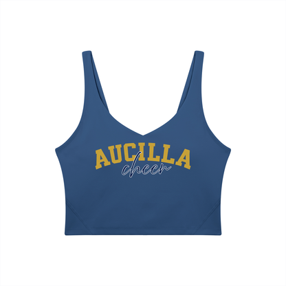 Cursive Aucilla Women's V-Neck Yoga Sports Bra