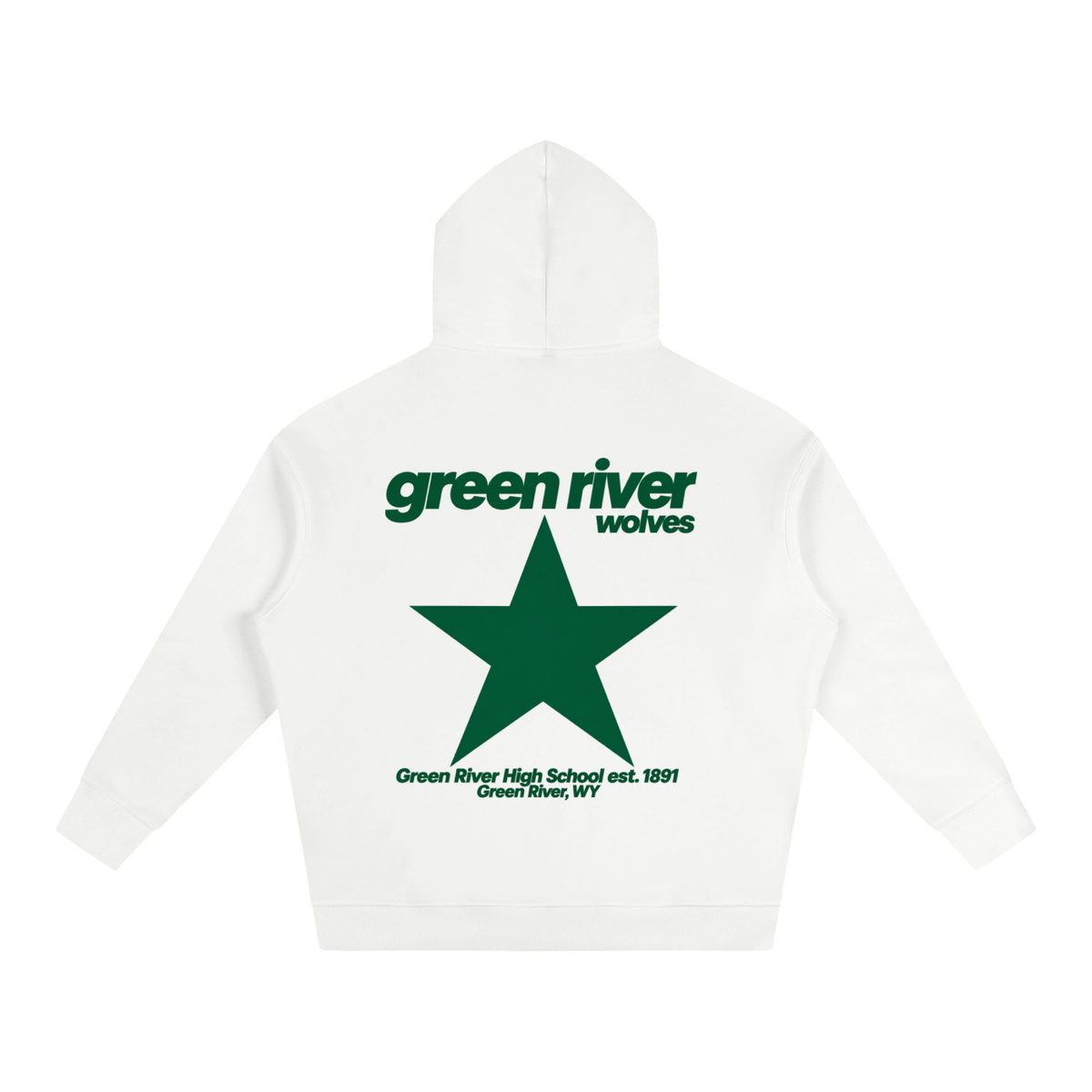 Big Star Green River Oversize Fleeced Hoodie
