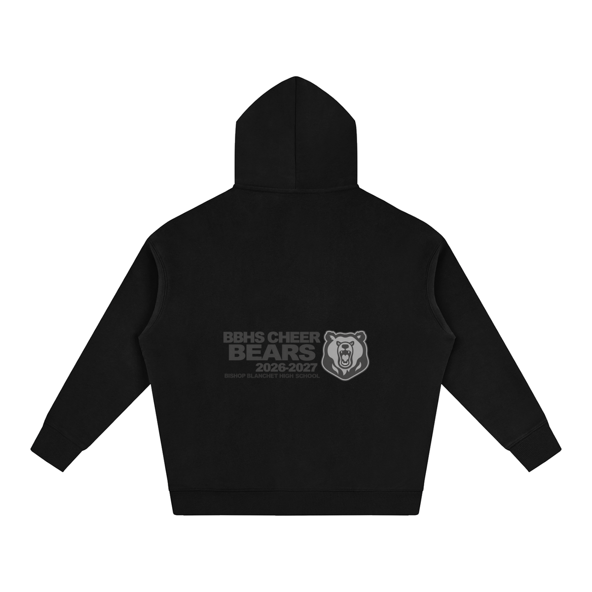 Vector Star Front Blanchet Oversize Fleeced Hoodie