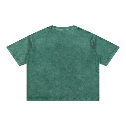 Basic 2 Lakewood Ranch Mineral Wash Boxy Cotton T-Shirt