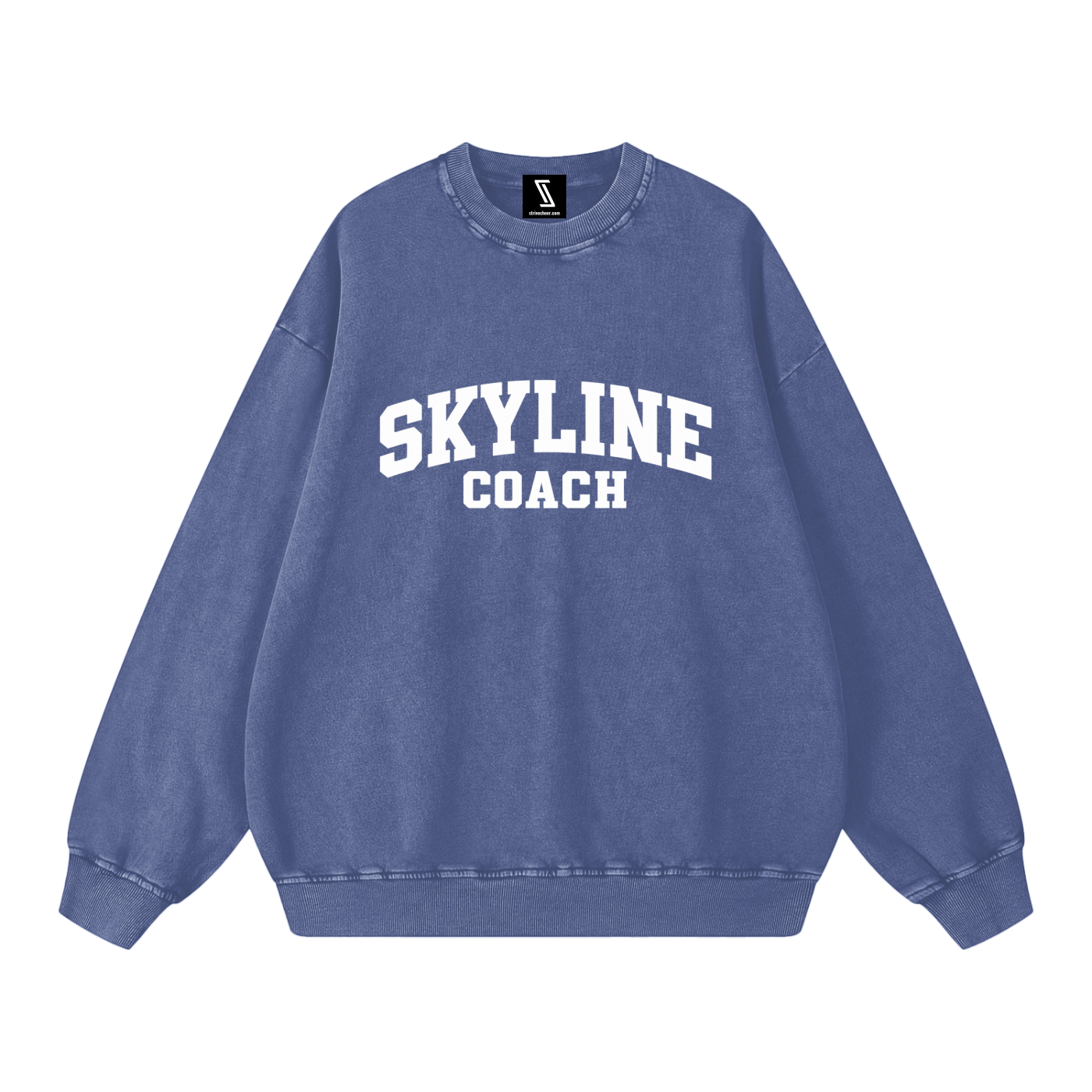 Snow Washed Oversized Sweatshirt