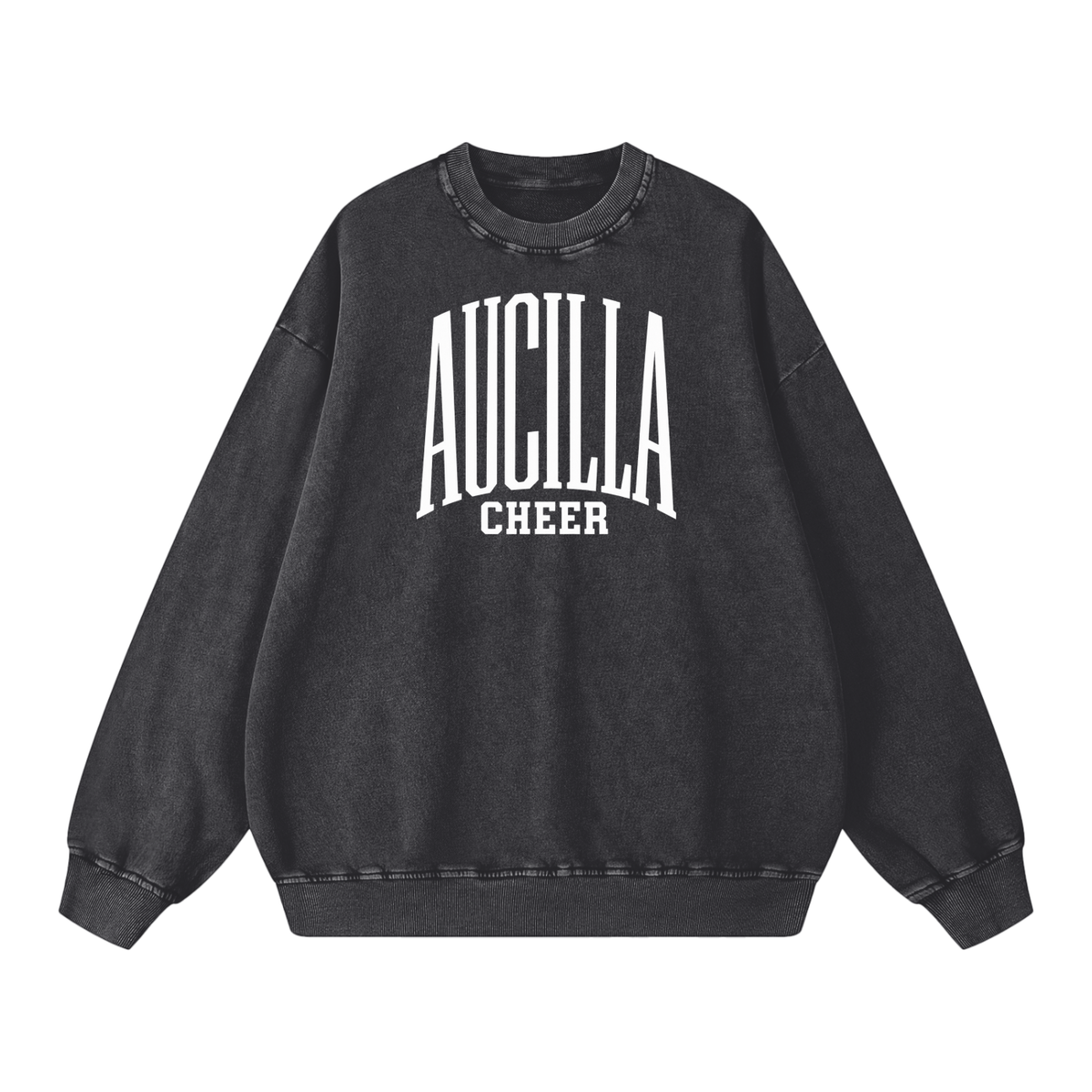 Basic 3 Aucilla Snow Washed Oversized Sweatshirt