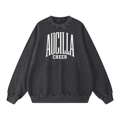 Basic 3 Aucilla Snow Washed Oversized Sweatshirt