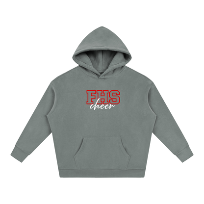 Cursive Front Fitch Oversize Fleeced Hoodie