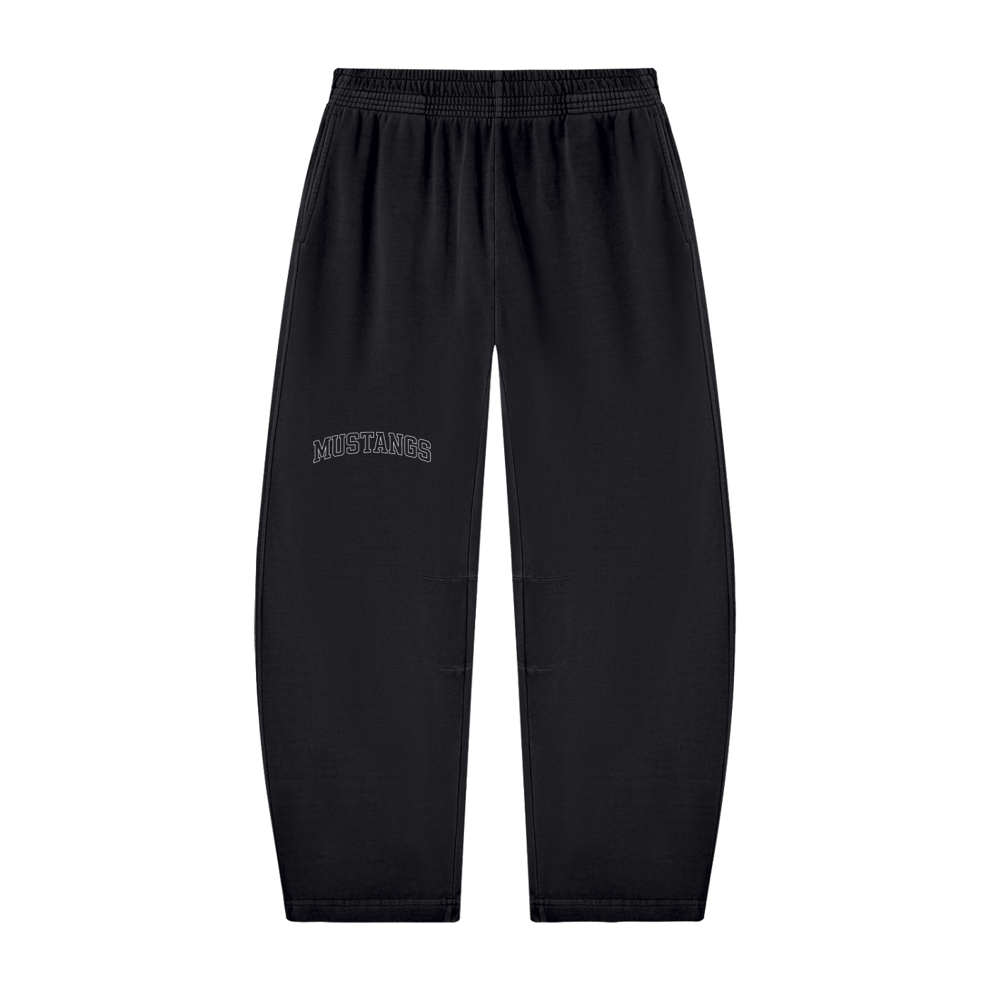 Unisex Vintage Washed Barrel Leg Sweatpants