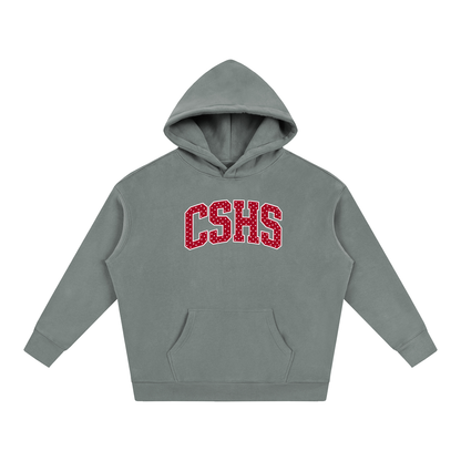 Polka Dot Chatfield Oversize Fleeced Hoodie