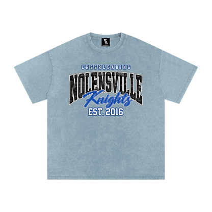 Vintage Nolensville Snow Washed Oversized Cotton T-Shirt