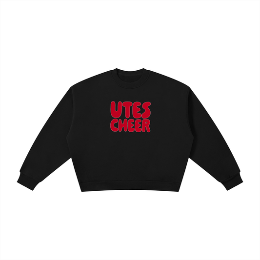 Squad Utes Boxy Fleece Crewneck Sweatshirt