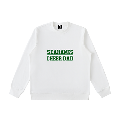 Dad Seahawks Essential Heavyweight Crewneck Sweatshirt