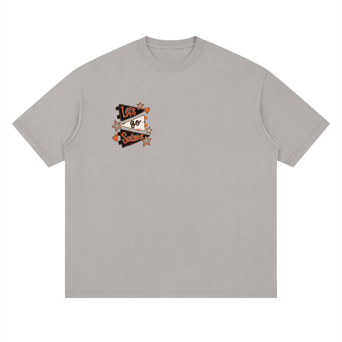 Streetwear Loose Drop Shoulder T-Shirt
