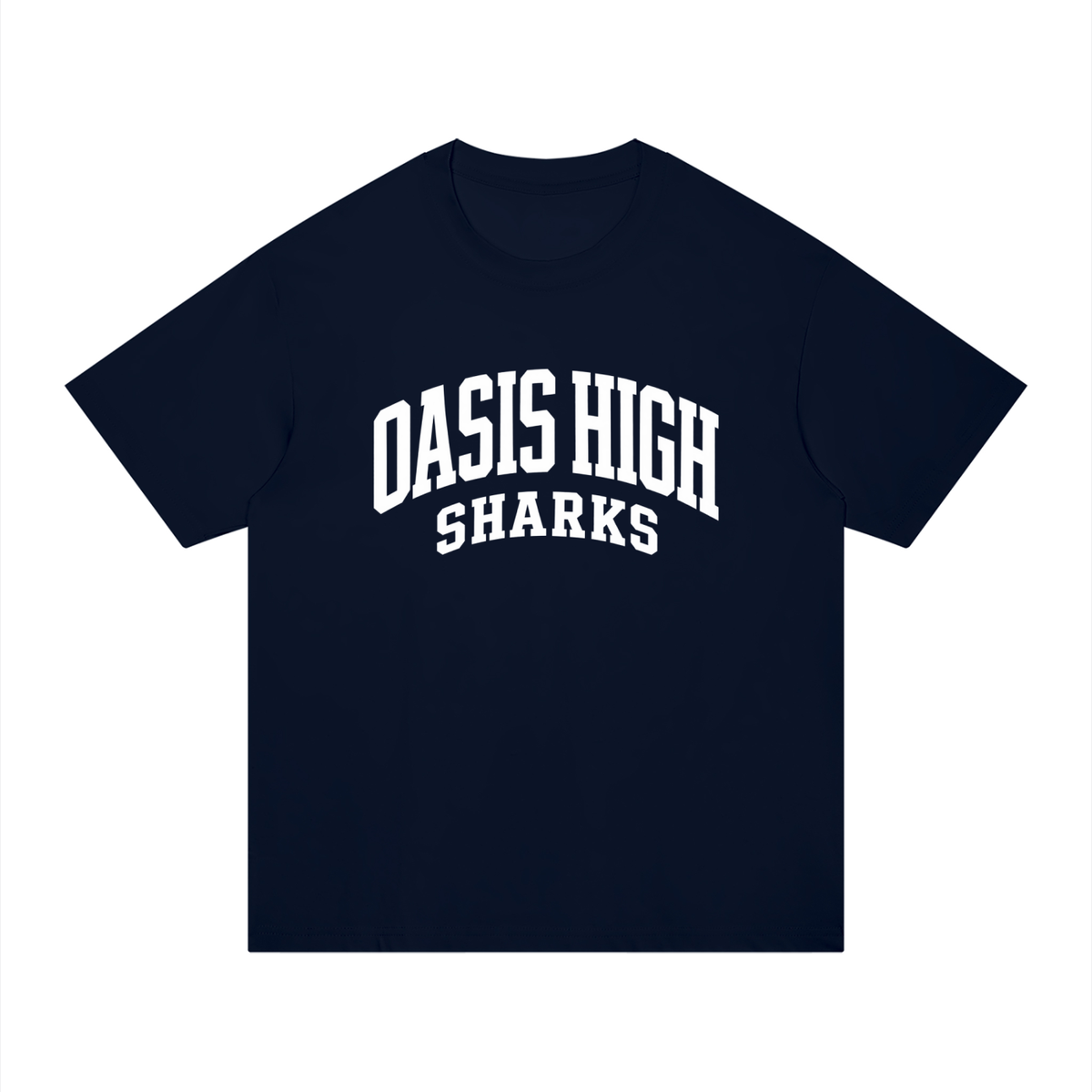 Basic 2 White Oasis Unisex Regular Fit Cotton T-Shirt